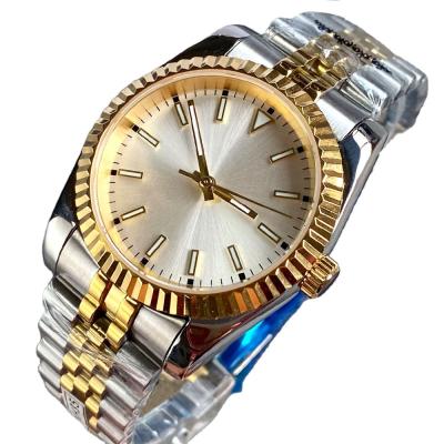 China miyota bliger 39mm Japan logo stainless steel strap NH35 mechanical wristwatches gold luminous custom luminous sapphire glass for sale