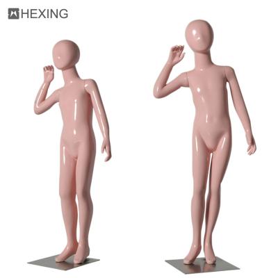 China Fashion plus size designed skin color kids mannequin for child clothing for sale