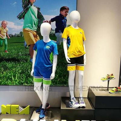 China Plus Size Life Size Children Stand European Store Display Children Mannequin for sale