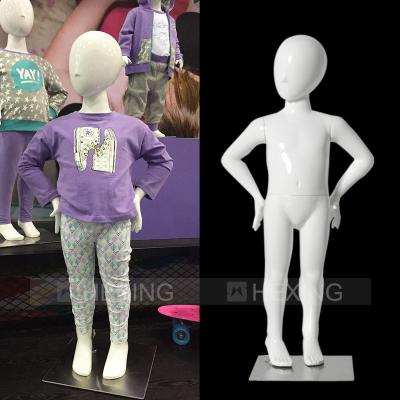 China Plus Size Fashion Abstract Full Body Kids Standing Mannequin for sale