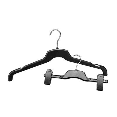 China High Quality Fashion Plastic Display Garment Hangers for sale