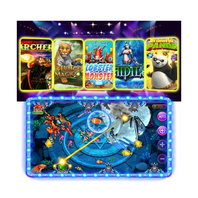 China High Quality Metal+acrylic+plastic 2 Player Arcade Game Machine Fishing Game Board 28 In 1 Games Fishing Hunter With Cable Wires for sale