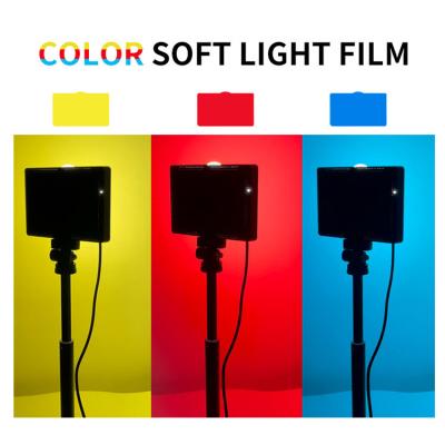 China Factory Wholesale PORTABLE LED Video Conference Square Fill Light Portable RGB Video Photography Live Filling Light for sale