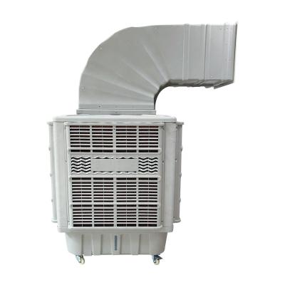 China Hotels Evaporative Air Cooler With 240L Water Tank Floor Standing Air Cooler Portable Air Cooler Large Outdoor Airflow for sale