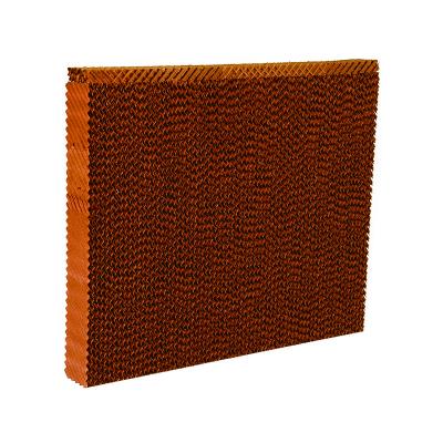 China Hotels 77x87x10cm / 67x77x10cm Kraft Paper Cooling Pad For Air Cooler Evaporative Dedicated Cooling Pads for sale