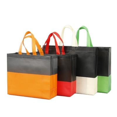 China High Quality Waterproof PP Laminated Promotional Handled Foldable Foldable Reusable Shopping Bag Eco-friendly Tote Bag Style PP Wovenbag for sale