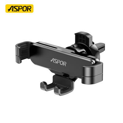 China ASPOR Adjustable A535 High Quality Universal 360 Degree Rotation 2 In 1 Telescopic Arm Center Console Air Vent Navigation Mobile Phone Bracket Flexible Mounts for sale