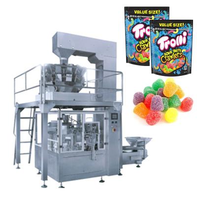 China BAOPACK Full Automatic Easy Setting Food Packing Machine Candy Gummy Packing Machine for sale