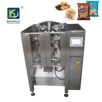 China Vertical Food Baopack Tortilla Packing Machine Granule Cookie Packing Machine for sale