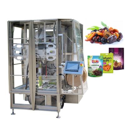 China Mini small food doypack dry fruit packing machine with base for sale