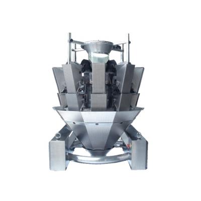 China 1.3L Food Dimple Combination SUS304 10 Head Weigher For Corn Packing Machine for sale