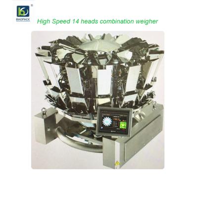 China Food 2.5L 14 Heads Combination Weigher For Packing Machine for sale