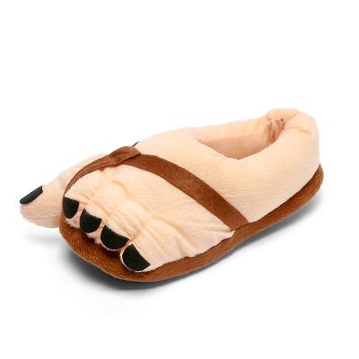 China Wholesale Women's Cute Winter Slippers Fashion Trend Pattern Indoor Flat Warm Bedroom Slips Cute Indoor Slippers for sale