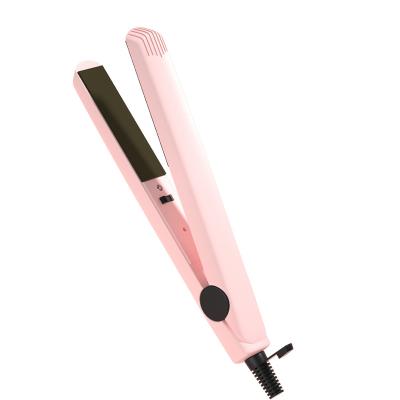 China 2021 Car Hair Straightener Salon Iron Private Label CordlessMini Hair StraightenerHot Sale Custom Ceramic Dish Products for sale