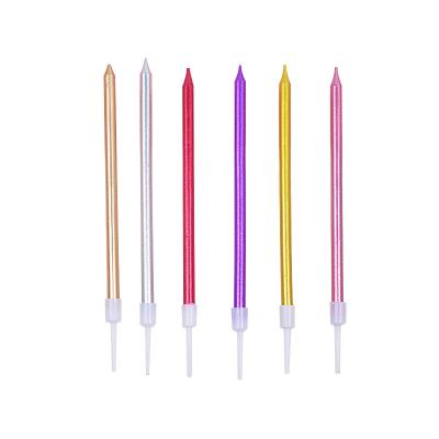 China Cake Decorating Props Ins Style Popular Amazon Style Metal Color Right Birthday Cake Candles Decoration Festival Party Funny Supplier for sale