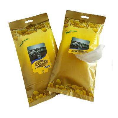 China Specially Formulated High Quality Freshing Soft No-Rinse Low Price Packing Barrel Wet Wipes For Dashboard Cleaning for sale