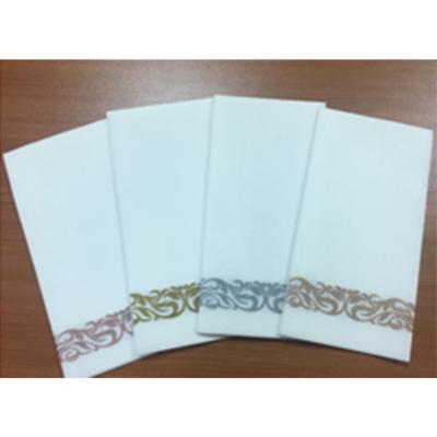 China Guest Latex Airlaid Soft Feel Soft Absorbent Linen Towels 100% White Disposable Paper Hand Towel Customized for sale