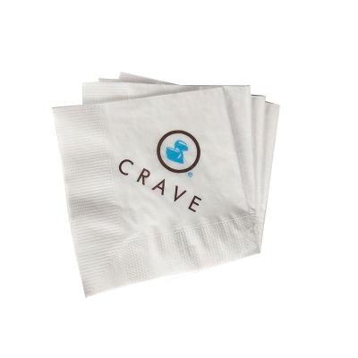 China Wholesale White Super Absorbent Paper Cocktail Napkin Pope Beverage Napkin Paper Napkin for sale