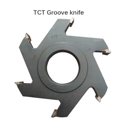 China Custom CNC Process Vrious Carbide Welded Grooving Cutter Head 6 Teeth / Modulus Speed ​​Milling Cutter for sale