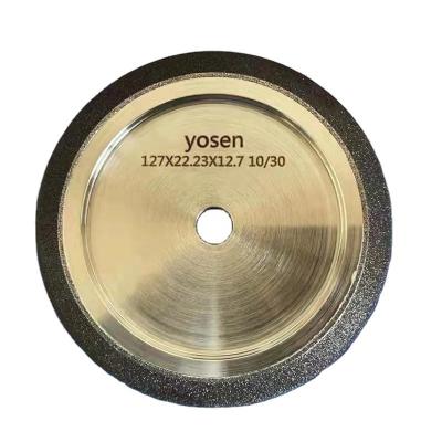 China CBN Plated Diamond Grinding Wheel 5 Inch 5 Inch Woodmizer Funes S.A. Band Saw Blade Profile Wheel for sale