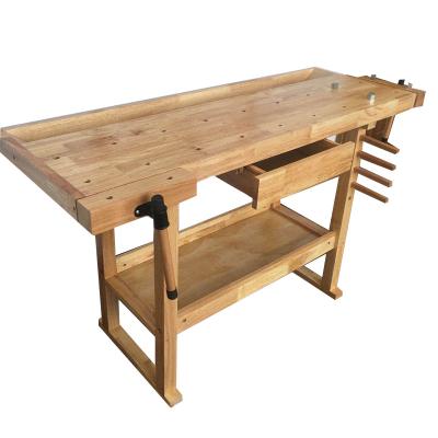 China Building Material Shops Solid Wood Work Bench For Woodworking for sale