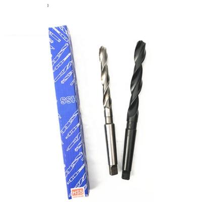 China 8-35mm Taper Direct Taper Drill Morse Drill Bit Twist Shank Morse Drill Torsion Shank HSS4241 Metal Drilling ANGHUA Factory High Speed ​​Steel Common Specifications for sale