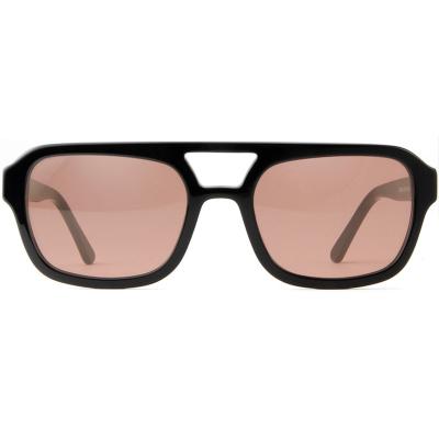 China Fashion Sunglasses Newest Design Ray Band Aviation Shade Sun Glasses Blue and Pink Lenses  Womens Trendy Sunglasses for sale