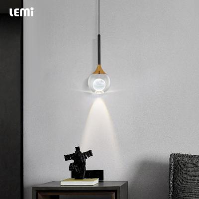 China Minimalist Moon Shade 1 Pendant Lamp for sale