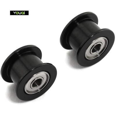 China Garment Shops YouQi Idler Pulley With Black Teeth 2GT 6mm Idler Pulley for sale