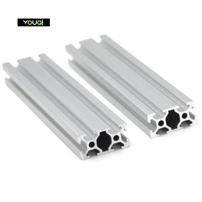 China 3d Printer YouQi 2020 CNC European Standard 2040 Anodized Aluminum Profile Extrusion Linear Rail for sale