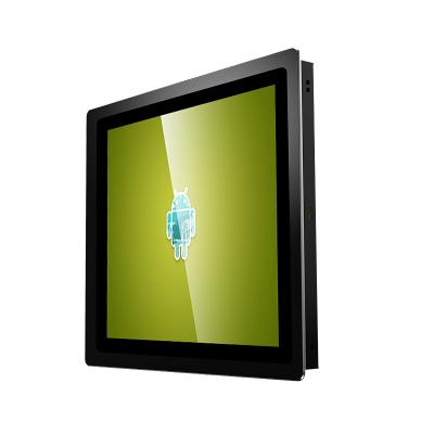 China Bright 15.6inch Application Fit Android OS Industrial Design 10 Point Wall Mount Android Capacitive Touch Screen PC AIO for sale