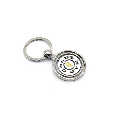 China Portable Portable Promotional Metal Keychains Logo Key Chain Custom Made for sale