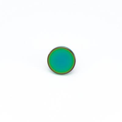 China Custom High Quality Nickel Free Green Jeans Button Metal Botones For Clothing for sale