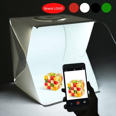 China Professional portable PVC 30*30*30cm mini photo studio light box for mobile phone camera photo taking for sale