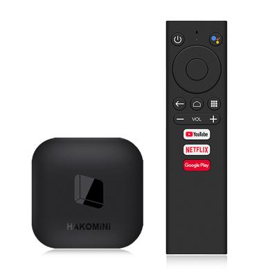 China High Speed ​​HD-MI 2022 HAKO Certified MINI Android ATV Streaming Device 2GB 8GB Amlogic S905Y2 Android 9.0 4K Smart TV Box Hakomini for sale