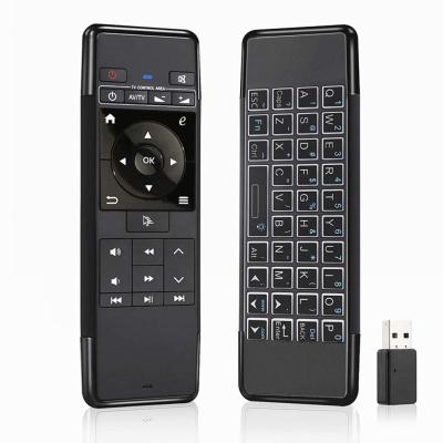 China For Home Office H6 Keyboard Backlight Mini Keyboards Fly Air Mouse H6 Remote Control for sale