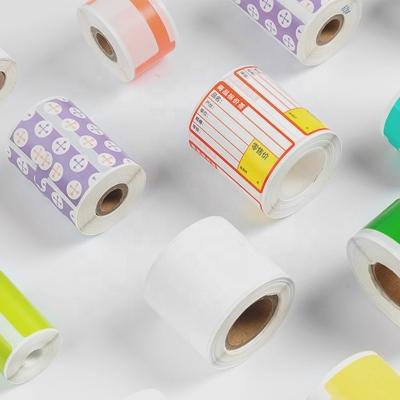 China Phomemo M110 Phomemo three-proof thermal self-adhesive label paper price barcode is suitable for M110/M200/M220 series printers for sale