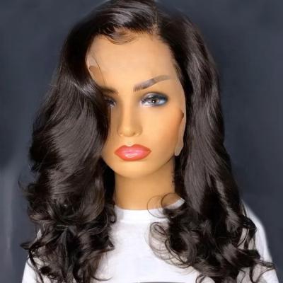 China Filipino Lace Front Wig With Baby Hair Bob Wigs Glueless Human Hair Short Body Wave Hair Wigs Pre Plucked for sale