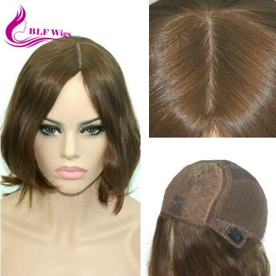 China Wholesale Silky Straight Hair European Jewish Wig Kosher Wave Wigs for sale