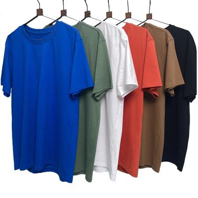 China Free Sample Multicolor Simple Style Cotton High Quality Anti-pilling Simple Men's T-shirt for sale