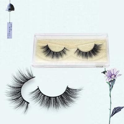 China 5D58 Naturally Curved Long, Thick and Light Curly Paired Mink Eyelashes for sale