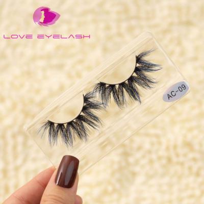 China Naturally Beautiful Eyelashes 2021 New Colored Spots Exaggerated False Mink Eyelashes For Performances for sale