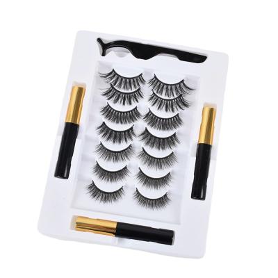 China Lightweight ; Naturally Dense Durable Using Low Price Extension Glue 25 Mm 3d Mink Eyelash for sale