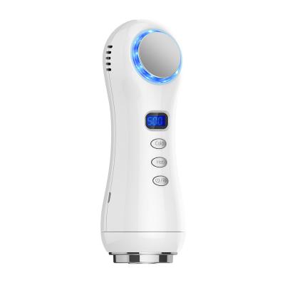 China Wrinkle Remover Multifunctional Hot and Cold Led Light Therapy Face Lift Massager for sale