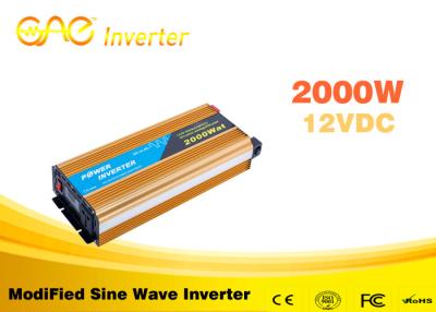 China CI-2000 Hot selling 2000W modified sine wave 12v to 220v 50Hz/60Hz china made inverters en venta