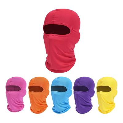 China JOINT designer custom logo printed pattern cotton kids ski mask pink girl women ski mask for sale