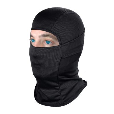 China Custom Wholesale Black Printing Designer Cotton Ski Mask Balaclava Full Face 1 Hole Ski Goggles COMMON for sale