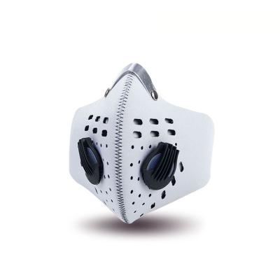 China Breathable Anti Dust Pollution Custom Face Cycling Mask With Filters And Valve for sale