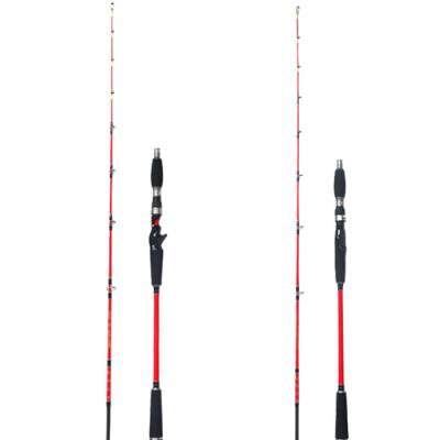 China Carbon In Rod Stock 40# Carbon Fishing Rod Sea Raft Solid Slow Basting Fishing Rods Lightly for sale