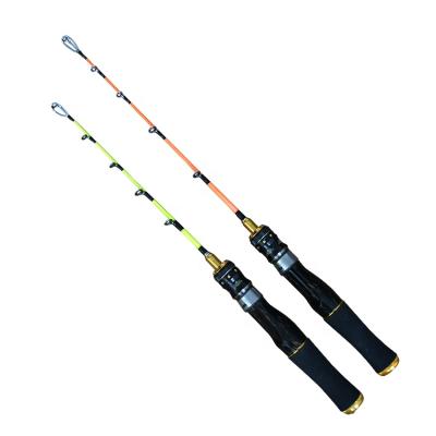 China Factory Supply Cheap Fishing Glass Fiberglass Spinning OEM Ice Solid Fishing Rod for sale